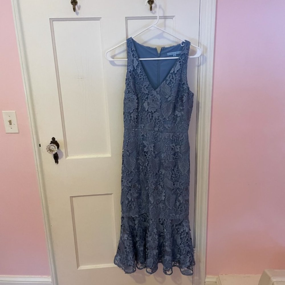Antonio Melani Blue Mermaid Dress Size 0